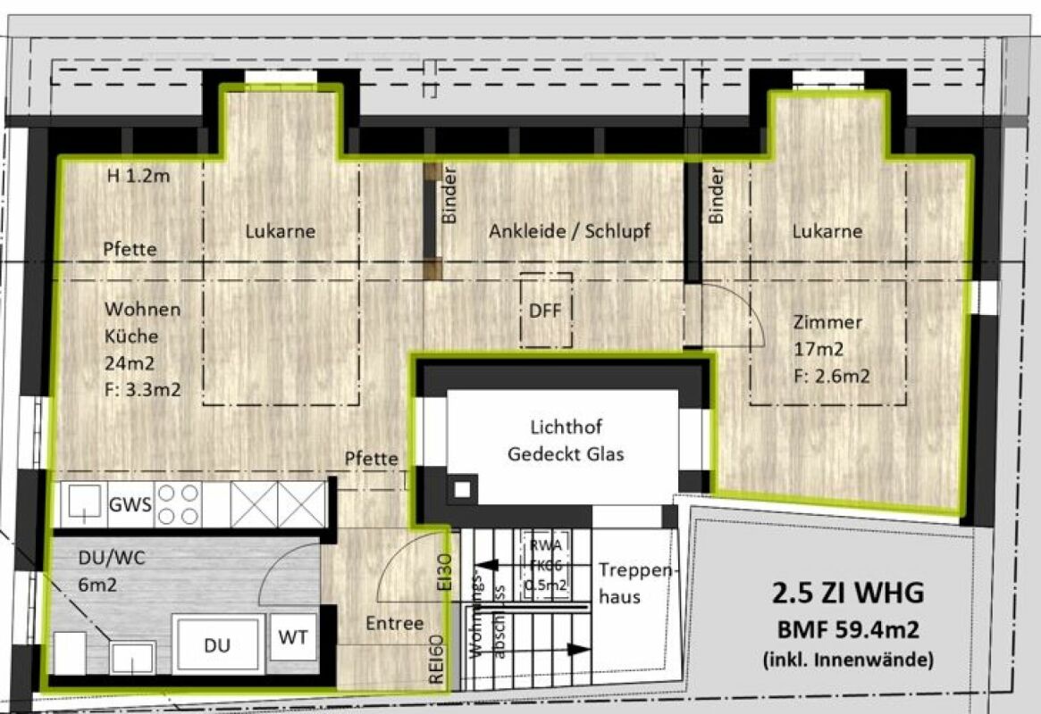 Bild Leben mitten im Zentrum von Neunkirch: 3.5-Zimmerwohnung