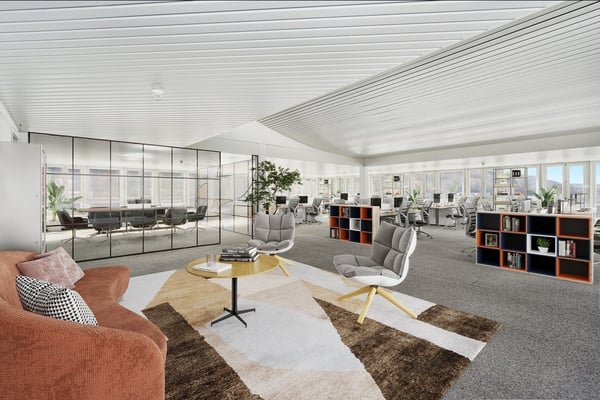 Freie Gewerbefläche von total 4'376 m² 2