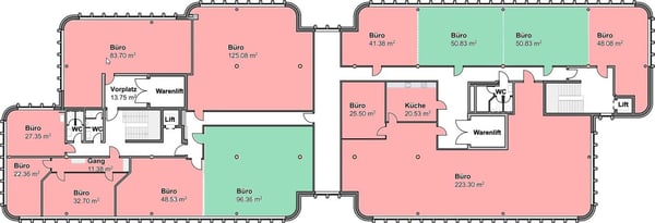 diverse Büro- und Gewerbeflächen an bes…