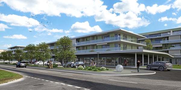 ERSTVERMIETUNG: IHR BUSINESS-STANDORT DIREKT NEBEN DEM NEUEN DENNER IN JEGENSTORF 1