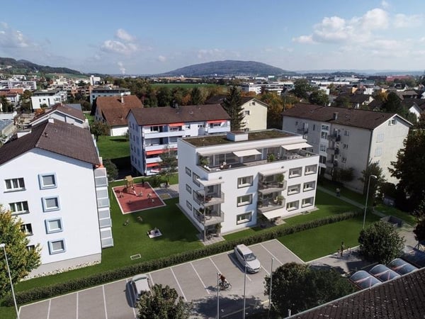 Traumwohnung mit riesiger Dachterrasse mit Abendsonne 12