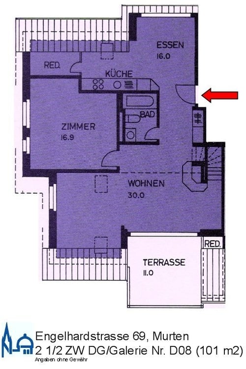 Wohntraum: Attika-Wohnung mit Galerie und Terrasse! 11