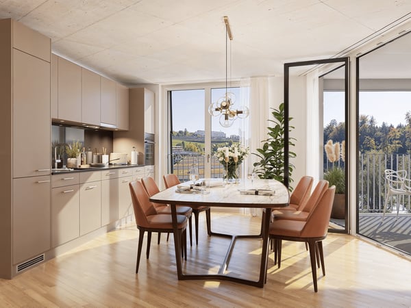 Erstvermietung  Wohnen direkt an der Aare 3