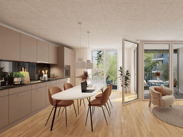 Erstvermietung  Wohnen direkt an der Aare 3