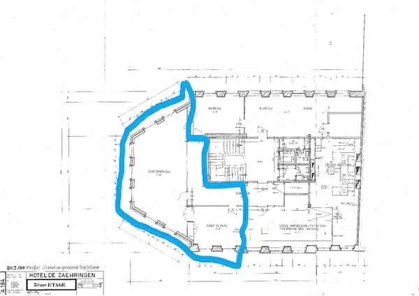 Surface administrative de 100 m²  Quartier du Bourg, Fribourg 8