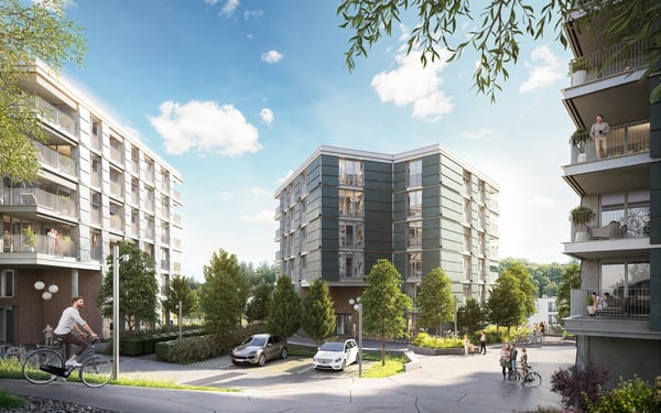 Willkommen im Aarerain  dem Plusenergie-Quartier in Worblaufen bei Bern 1