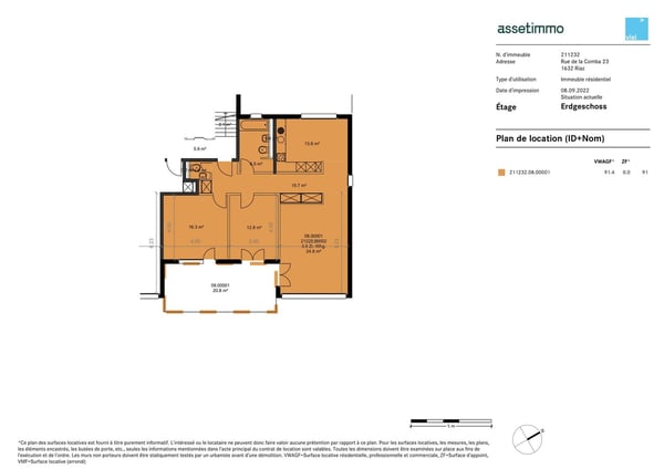 Charmant 3.5 pièces avec terrasse dans un quartier très familial 9