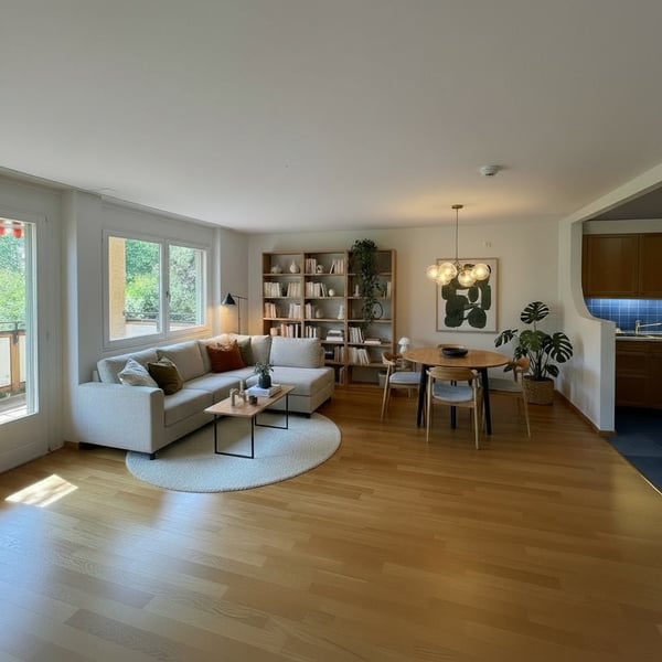 Klein, fein & mit Terrasse  Wohnen im Herzen von Wabern 2