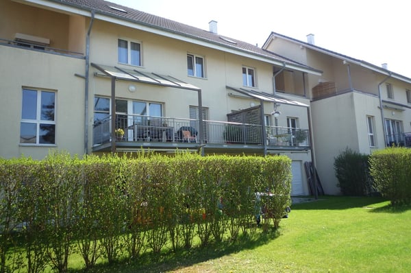 Charmante Erdgeschosswohnung mit gemütlichem Sitzplatz und Schwedenofe