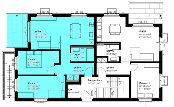 Moderne Erdgeschosswohnung an zentraler Lage Nähe Bahnhof 9