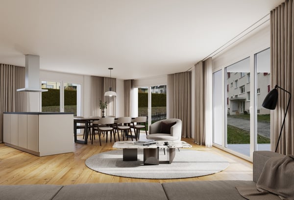 Letzte Chance: Mieten wie ein Eigentümer Grosszügige 3.5-Zimmer-Neubauwohnung mit 23 m² Terrasse 4
