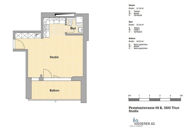 Moderne und zentrale 2- Zimmerwohnung 6