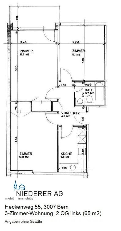 Attraktive 3-Zimmer-Wohnung in zentraler Lage 6