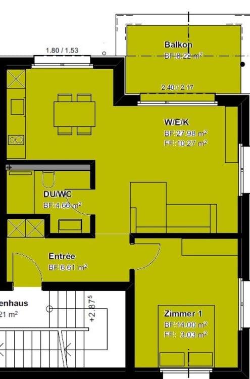 Moderne 2.5 Zimmerwohnung an zentraler Lage Nähe Bahnhof 8