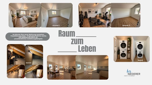 Einmalige Gelegenheit: Grosszügige 3,5 Zimmer Dachwohnung mit viel zusätzlichem Platz 3
