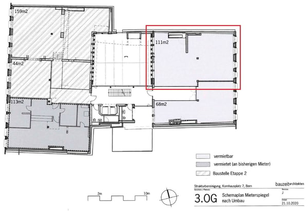 Ihr Büro / Ihre Praxis am Kornhausplatz 8