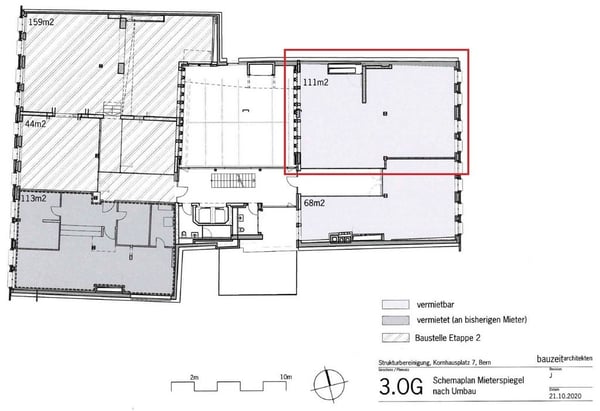 Ihr Büro / Ihre Praxis am Kornhausplatz 8