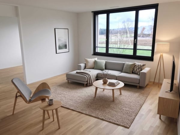 5.5-ZW à 125 m2 im 1. OG mit grossem Sitzplatz 3