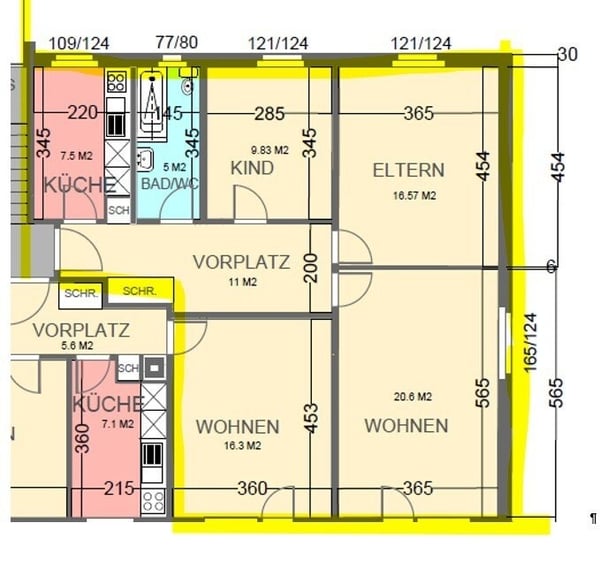 Naturnahe und helle 2 Zimmerwohnung in Melchnau 9