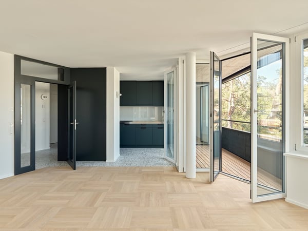 Moderne 1.5-Zimmer-Neubauwohnung mit Balkon in Zürich-Witikon 2