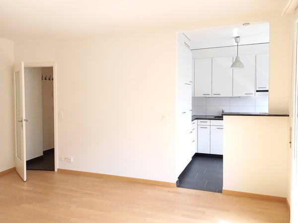 Ruhiggelegene, moderne Wohnung mit Gartensitzplatz 3