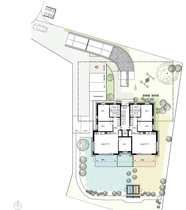 4.5-Zimmer-Attika mit unverbaubarer Fernsicht im Neubauprojekt
