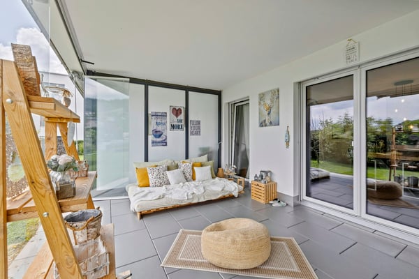 Moderne 3.5-Zimmer-Gartenwohnung an bester Lage mit Sicht ins Grüne 9