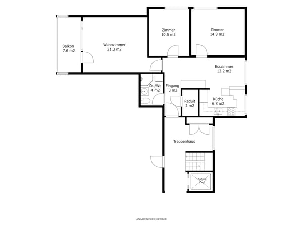 Über den Dächern von Wetzikon - 3½-Zimmer-Wohnung mit Weitsicht 12
