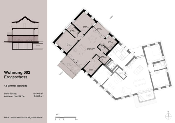 Erstvermietung in Uster - moderne 4½-Zimmerwohnungen für hohe Wohnansprüche 11
