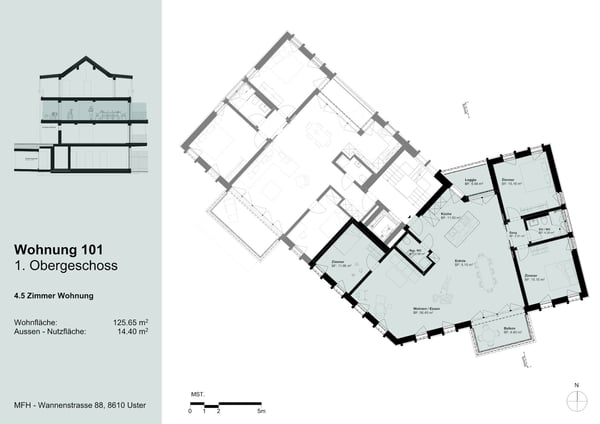Erstvermietung in Uster - moderne 4½-Zimmerwohnungen für hohe Wohnansprüche 12