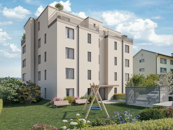 4.5-Zimmerwohnung mit grossem Balkon im Neubauprojekt