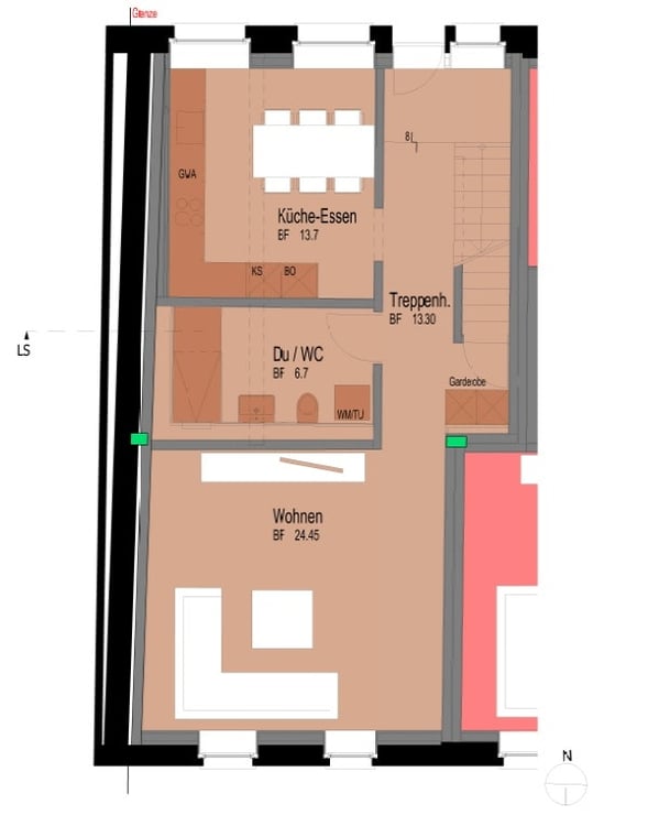 Neuwertiges 5-Zimmer-Mittel-Flarzhaus mit gemütlichem Gartensitzplatz 10