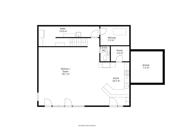 5.5-Zimmer-Einfamilienhaus an erhöhter und begehrter Lage mit Umschwung 6