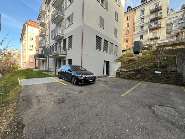 Parkplatz im Zentrum von St. Gallen 2