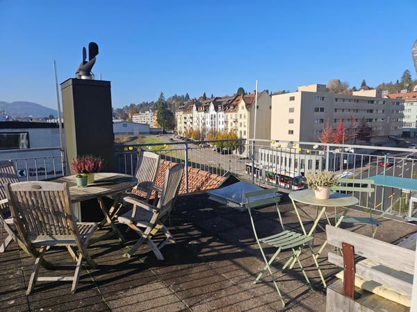 Urban wohnen mit Dachterrasse - zentral & stilvoll 3