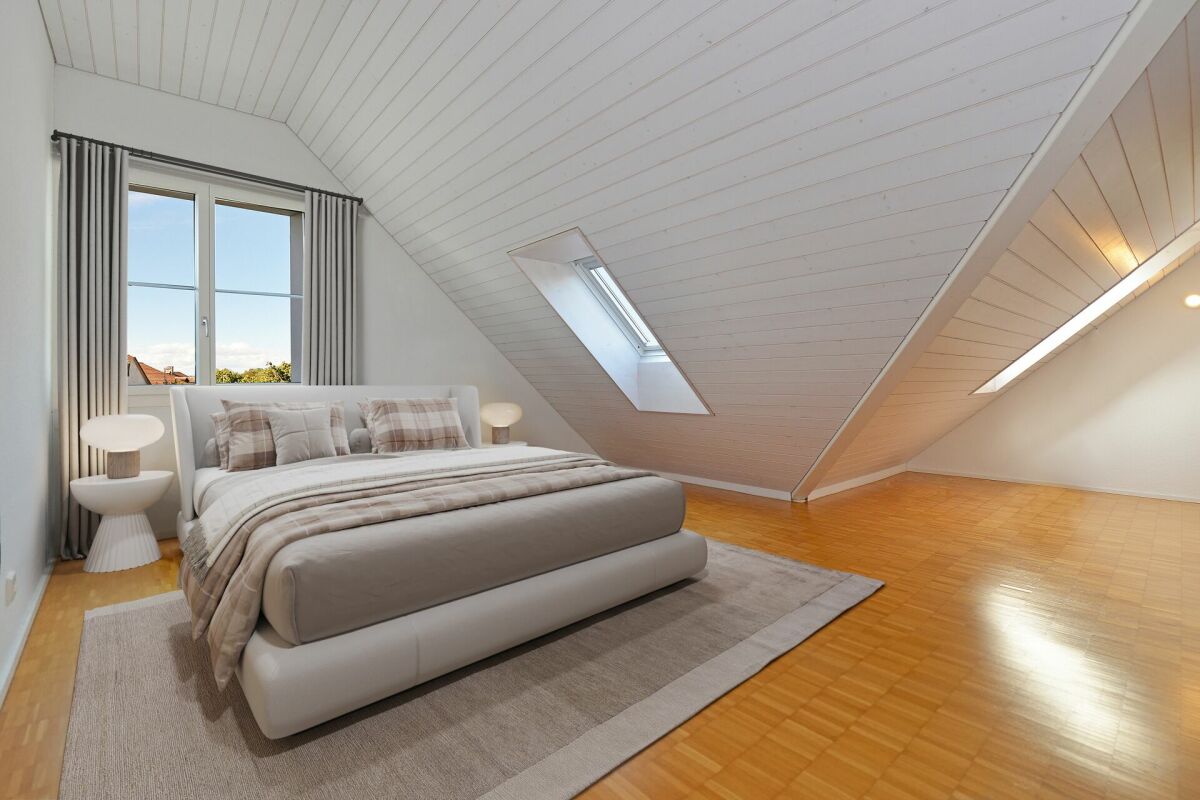 5.5-Zimmer-Dachmaisonettewohnung im Grünen