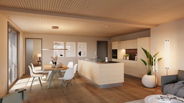 Moderne 5.5-Zimmer-Neubauwohnungen in Hombrechtikon 3