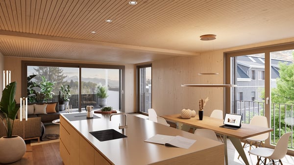Moderne 5.5-Zimmer-Neubauwohnungen in Hombrechtikon 4