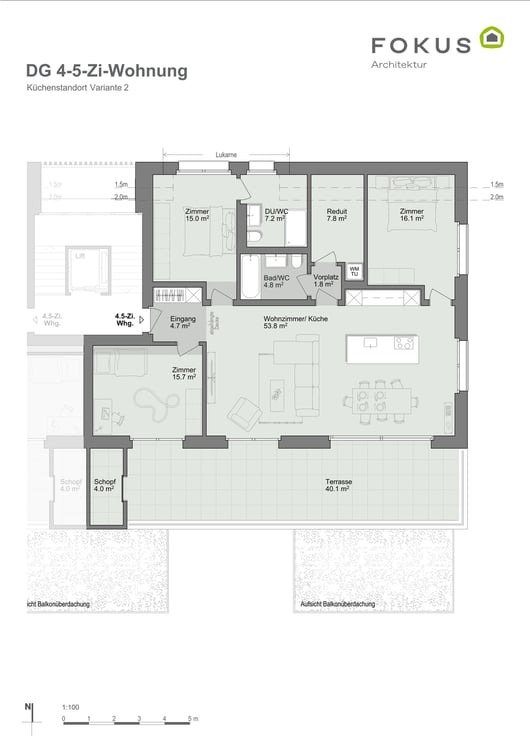 Moderne 4.5-Zimmer, Neubau, Attika in Hombrechtikon 11