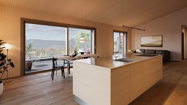 Moderne 4.5-Zimmer, Neubau, Attika in Hombrechtikon 4