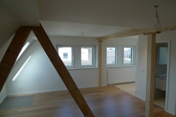 Helle Dachmaisonette mit Dachterrasse und Alpenblick 4