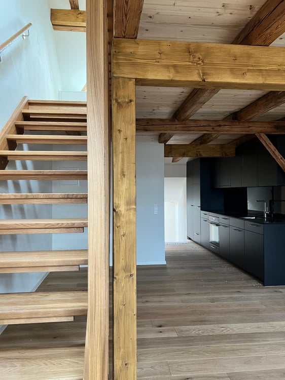 Stilvolle 3.5-Zimmer-Maisonette-Wohnung mit Gartensitzplatz 11