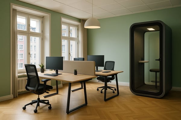 Flexible & moderne Büroflächen im FlexOffice Bern Genfergasse 2