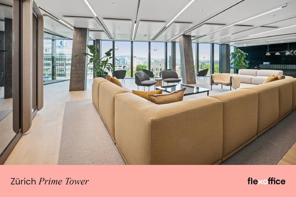 FlexOffice im Prime Tower Zürich – Teambüros für 2–30 Personen 12