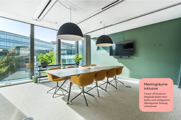 FlexOffice im Prime Tower Zürich – Teambüros für 2–30 Personen 1