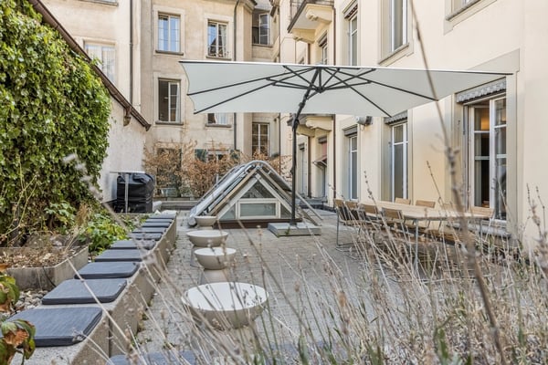 Flexible & moderne Büroflächen im FlexOffice Bern Genfergasse 8