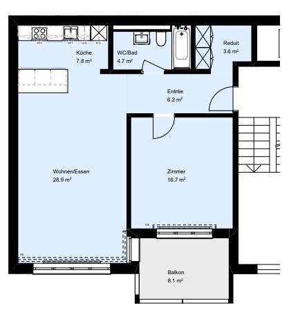 2.5-Zimmerwohnung in Höngg 11