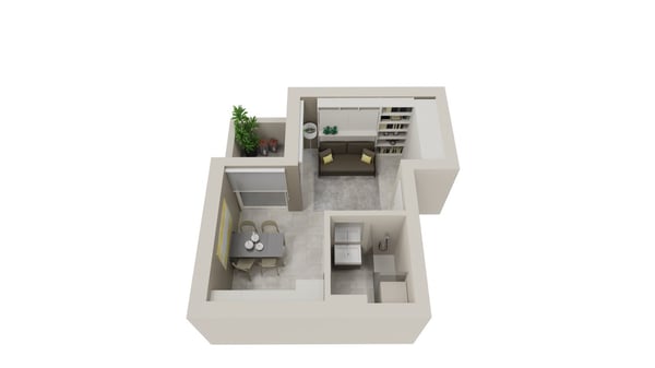 Appartamento Monolocale ammobiliato in Via Vallemaggia, Locarno 4