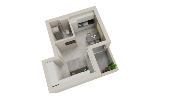 Moderno appartamento 2.5 locali arredato a Locarno 2