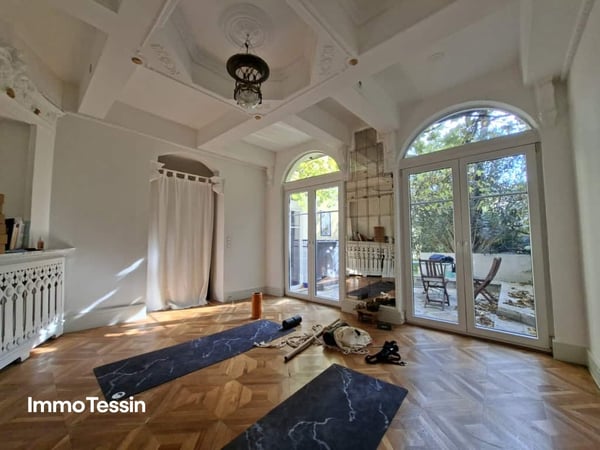 RENDITEOBJEKT: Elegante & sanierte Jugendstilvilla mit 6 Wohnungen und Garten an zentraler top Lage in Muralto 6